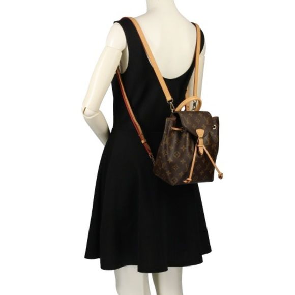 Louis Vuitton Backpack Monogram Monsley NM BB Naturel - Picture 5 of 8